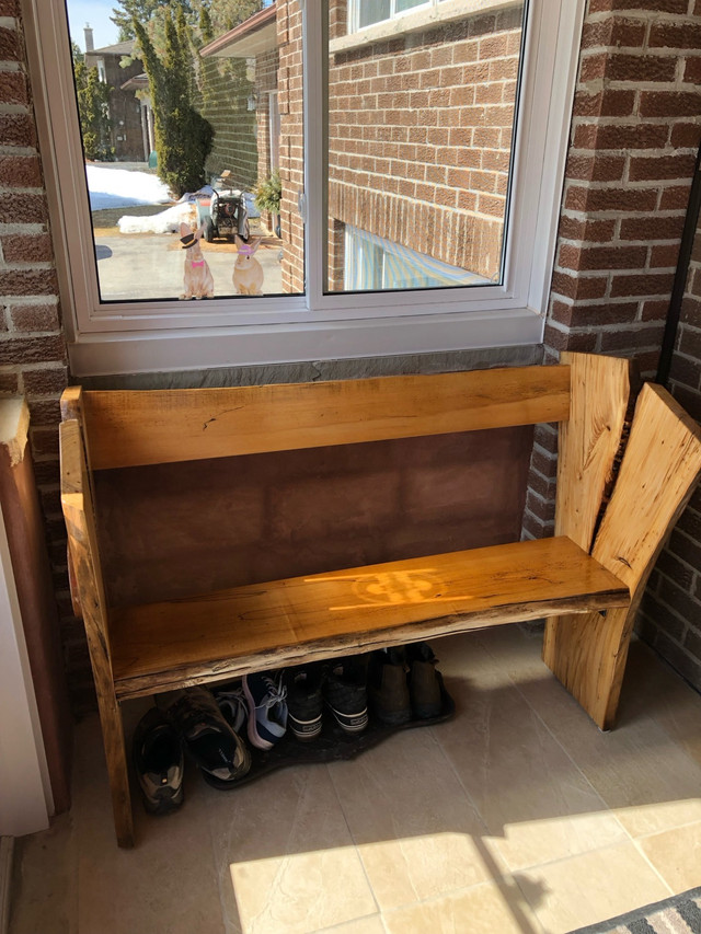 Entry way bench in Hutches & Display Cabinets in Oshawa / Durham Region - Image 4