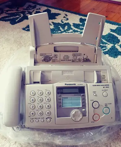 PANASONIC COMPACT PLAIN PAPER FAX WITH COPIER KX FHD332C, View more