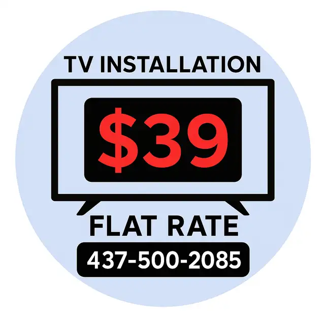 $39 TV wall mount installation - 4375002085 - CHEAPEST in TOWN!630056646810891227