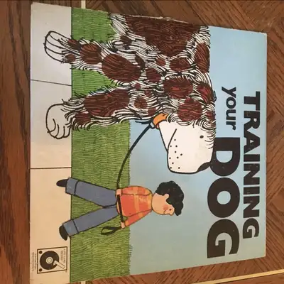 Training Your Dog 45 RPM Vinyl - A Pet Care Record, View more