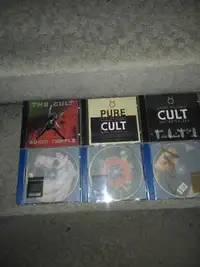 THE CULT 6 CD LOT INCLUDES RARE CD SINGLES