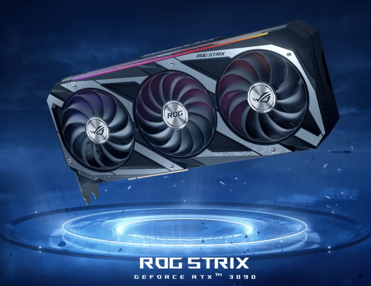 ASUS ROG Strix RTX 3090 OC 24GB – Graphics Card | System Components ...