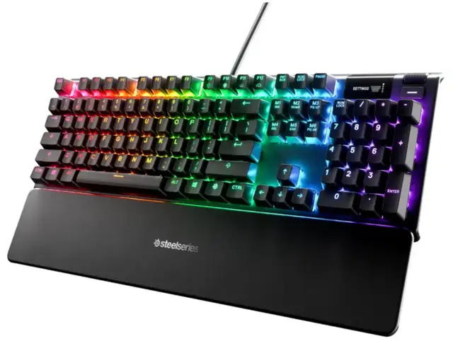 SteelSeries Apex 5 Backlit Hybrid Mechanical Gaming Keyboard in Mice, Keyboards & Webcams in Mississauga / Peel Region - Image 2
