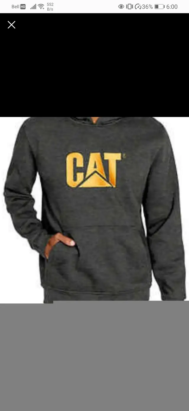 Caterpillar hoodie small in Men's in Mississauga / Peel Region - Image 4