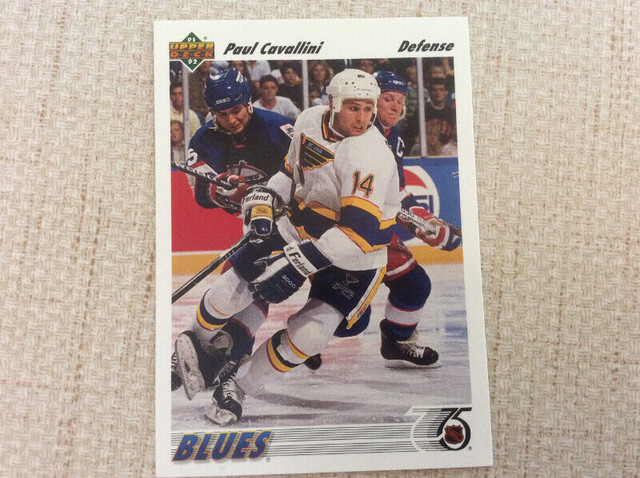 1989-1992 St. Louis Blues Hockey Cards in Arts & Collectibles in Winnipeg - Image 4