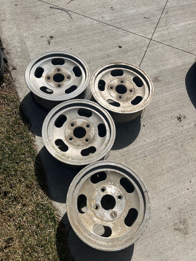 13”x5” 4x114.3 Datsun Toyota slot mags  in Tires & Rims in Edmonton