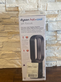 Dyson hot+cold jet focus fan