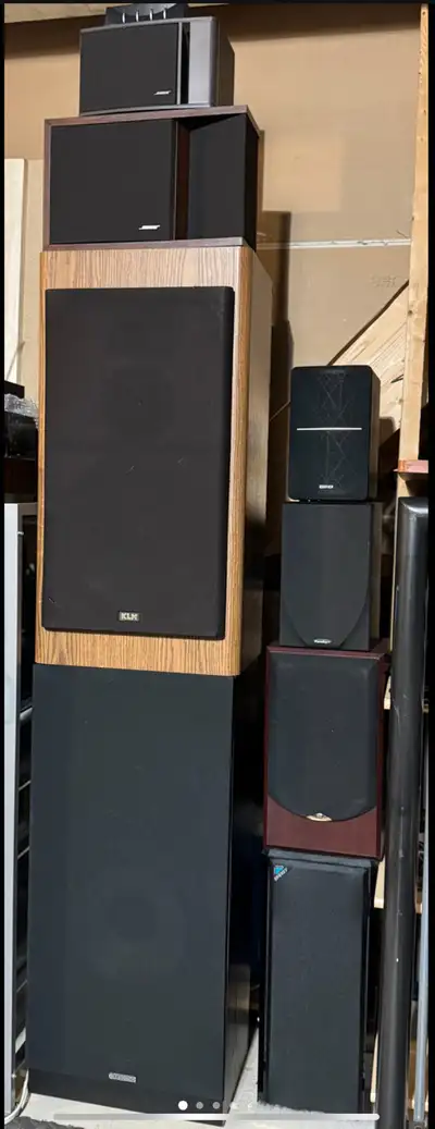 For Sale Speakers in Great Condition: KEF Q35 Angstrom Modular 2 Energy RVS Pioneer CS-G303 Pioneer...