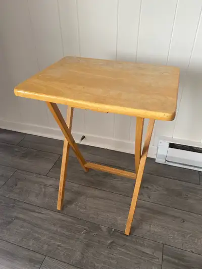 Folding wooden table , View more