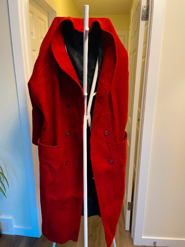 RED COAT in Women's - Tops & Outerwear in Calgary