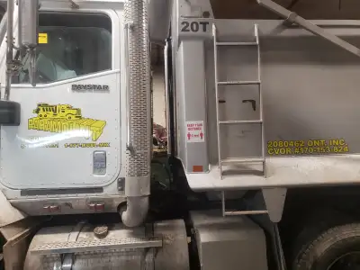 Tri axle dump truck driver, View more