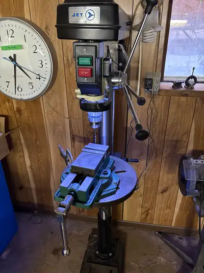 JET JDP-17F 17” Floor Drill Press w/ 4” X-Y Cross-Slide Vise, View more