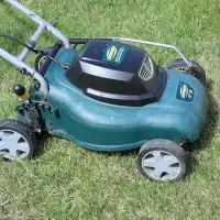 electric lawn mower 