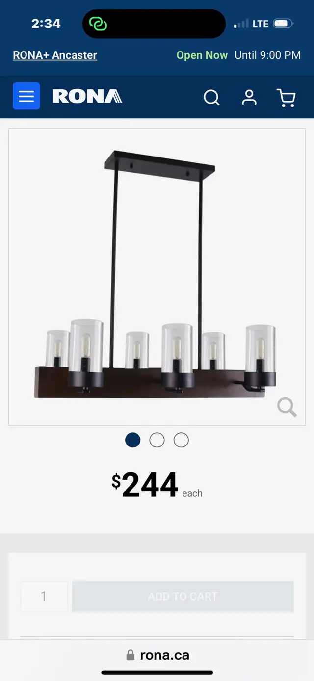 Pendant Light in Indoor Lighting & Fans in Belleville - Image 2