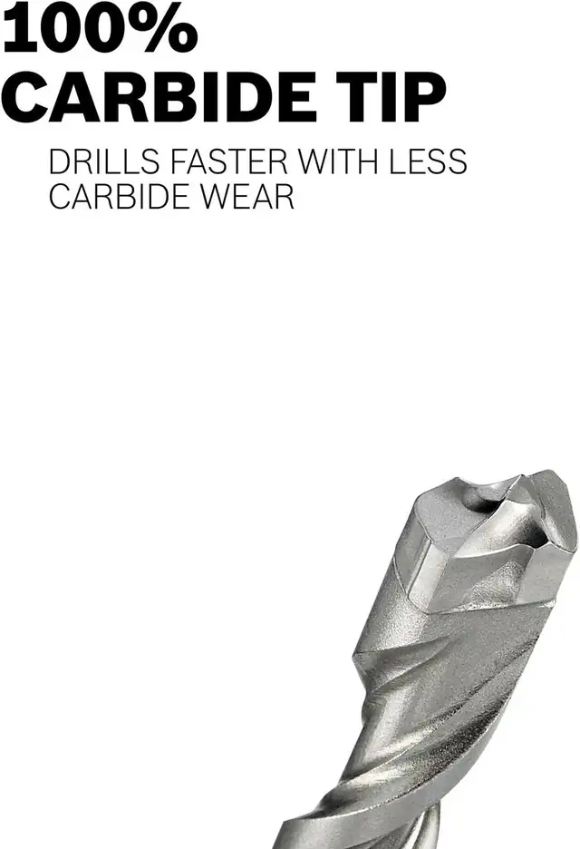 Bosch SDS-Plus Hammer Drill Bit – 1/4” × 12” in Power Tools in Oshawa / Durham Region - Image 6