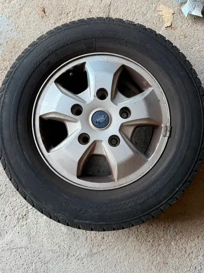 Selling 4 Set of M+S tires 235/65 R16 with Original Ford Transit Rims