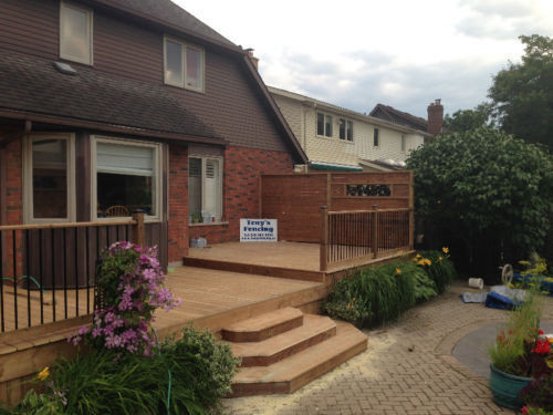 Tony’s Fencing in Fence, Deck, Railing & Siding in Kitchener / Waterloo