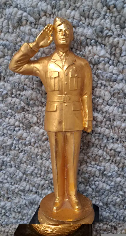 1950's Empire Silversmiths Military Trophy in Arts & Collectibles in Kitchener / Waterloo - Image 3
