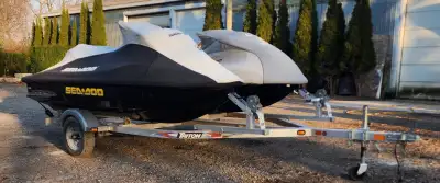PWC Package for Sale These very clean personal watercrafts Include; -2011 Aluminum Triton Elite doub...