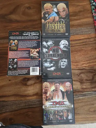 TNA Pay Per Veiw Box sets( 3 sets ), View more