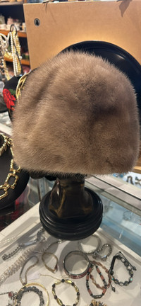 Vintage Mink Fur Hat by Leopold 