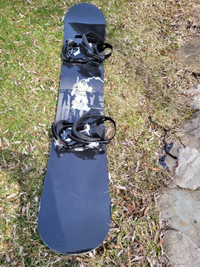 Rossignol snowboard package inc boots, bindings and helmet $100