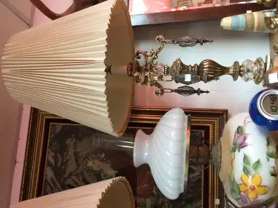 Antique lamps for sale., View more