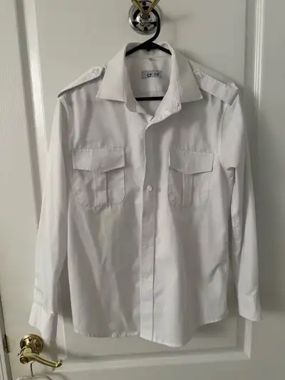 Long sleevesWhite pilot  Shirt, View more