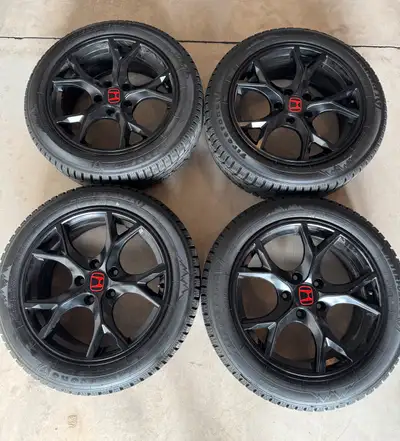 Firestone winterforce winter tires on 17” alloy rims (1550/17). - Purchased brand new in late 2023....