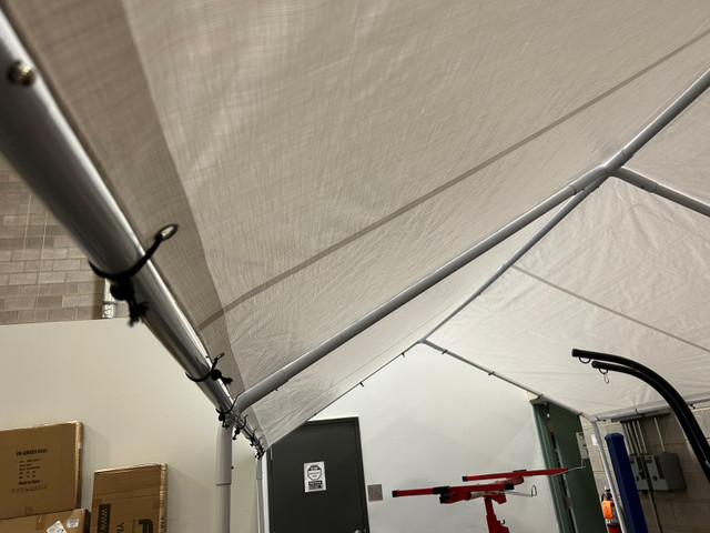 Carport car party tent Car shed 10 by 20 canopy metal kit gazebo in Outdoor Tools & Storage in Calgary - Image 3