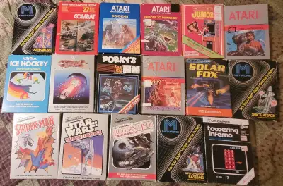 5 left - Complete in Box (CIB) Atari 2600 game titles, View more