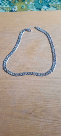 Thick 925 Sterling Silver Cube Chain 
