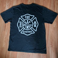 Great  gift..Firefighter Shirt for sale new never worn.