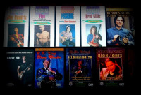 Cours de guitare et basse DVD et VHS