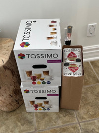 Cafetière Tassimo NEUVE jamais ouverte avec 5 paquet de capsules