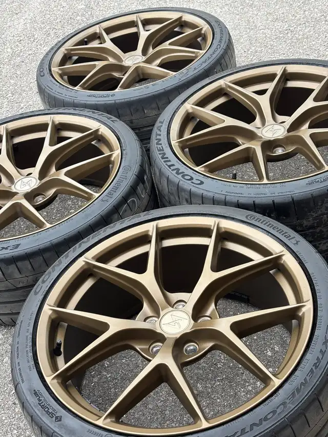 19"Sentali(5x112)+245/35/R19 Conti-A5/A4/TT/Passat/Jetta/C Class in Tires & Rims in Oakville / Halton Region - Image 3