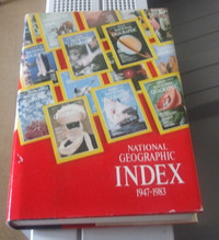 2 index du National Geographic - prix unitaire