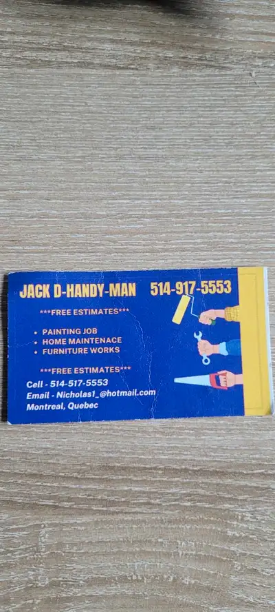 *** Free estimates** Call or text -5149175553 Experienced skilled handyman who specialize in paintin...