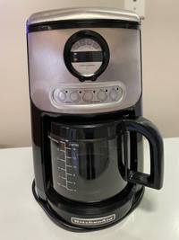 Kitchen Aid 14 cup coffee maker with timer