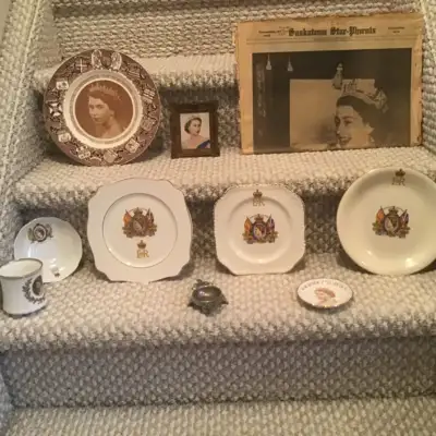 Queen Elizabeth’s coronation items, View more
