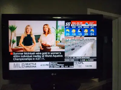 LG  32" TV With Remote , View more