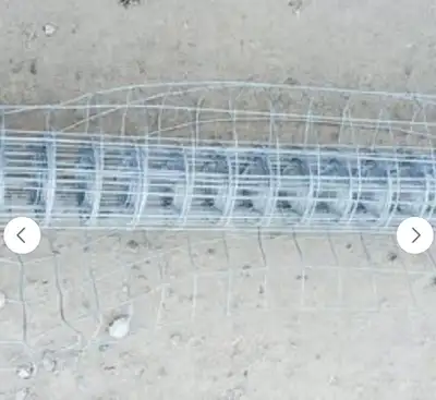Welded Wire 2"×2" - part roll - 48" high x 6foot long - Galvanized $10 + tax Pickup at 4062 Canborou...