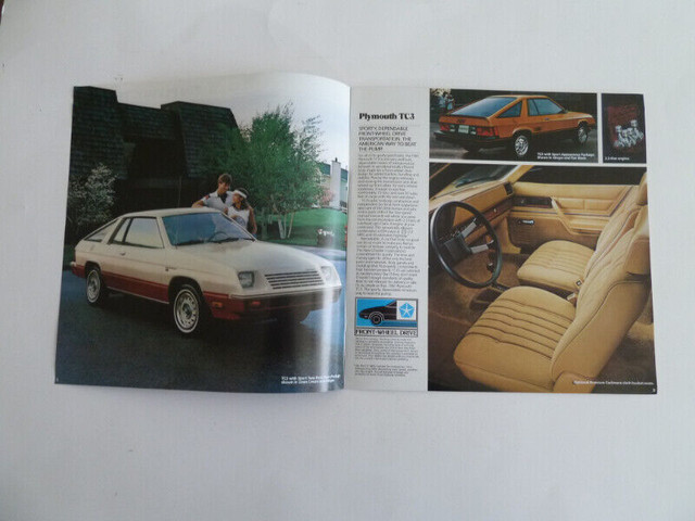 Brochure auto Plymouth TC3 Turismo 1981 dans Autre  à Laval/Rive Nord - Image 2