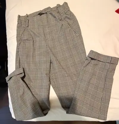 ZARA Plaid Pants - Size XS, View more