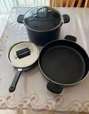 Pan, pot & saucepan (All okay condition) (All FREE), View more