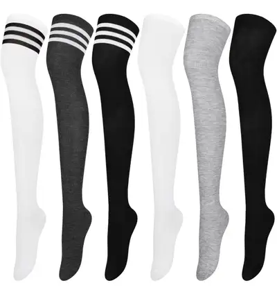 Over Knee Thigh Socks Knee-High Warm Stocking, View more