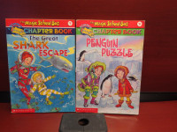 Children's Magic Schoolbus and Lost Diaries Books
