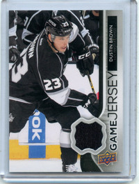 2014-15 Upper Deck Game Jerseys #GJDB Dustin Brown 1F