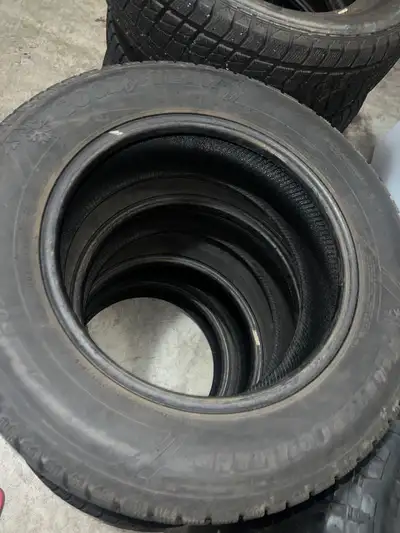 Up for sale is a set of 4 winter tires Goodyear Winter Command. Lots of tread life left on them. Rou...
