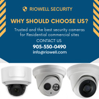 Surveillance cameras, Security cameras, CCTV cameras, IP cameras